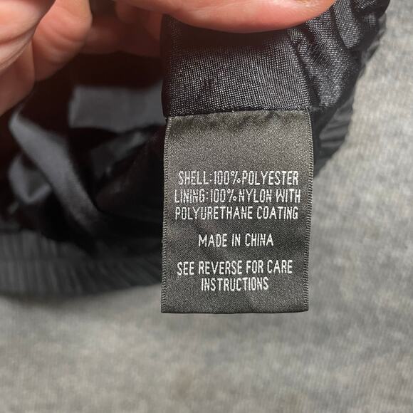 DryJoys by FootJoys Full Zip Jacket Men's XL Black/Houndstooth Rain/Wind Breaker - Picture 8 of 11